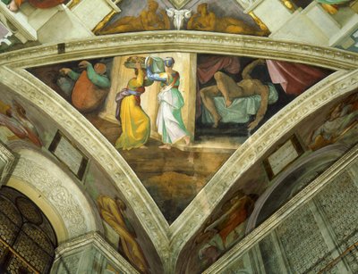 Judith y Holofernes de Michelangelo Buonarroti